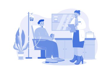 Beyaz arka planda Kan Resimleri Bağışı Konsepti