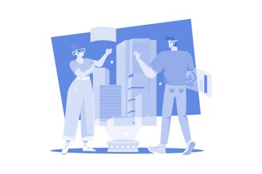 İnsanlar sanal bir dünya inşa ediyorlar.