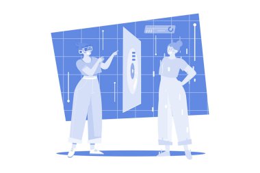 Meta-evren avatarı yaratan kadın