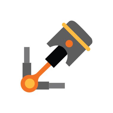 Düz Biçimli Piston Simgesi