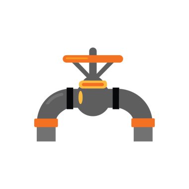 Su vanası Simgesi Düz Biçimli