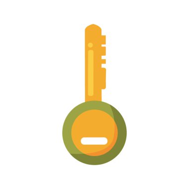 düz stil anahtar simgesi