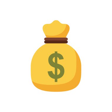 para çantası simgesi düz stil