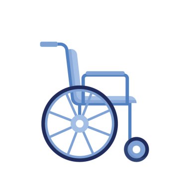 Tekerlekli sandalye simgesi tek renkli