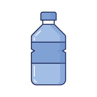 Tek renkli Su Şişesi Simgesi