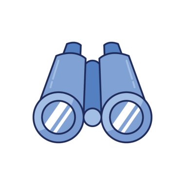 Tek renk biçiminde dürbün Simgesi