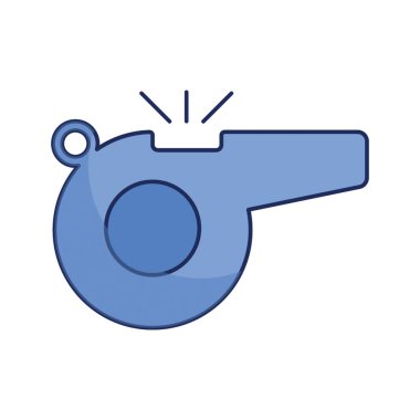 Tek renkli simgede ıslık Simgesi