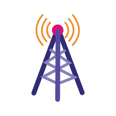 Düz biçimli sinyal kulesi simgesi