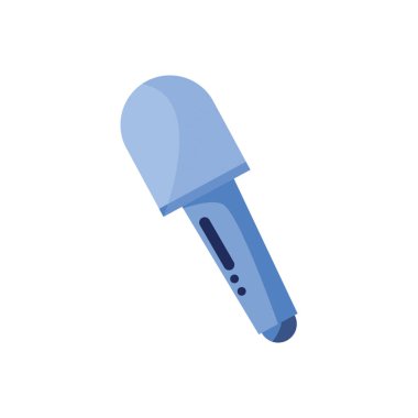 Monokrom biçiminde mikrofon Simgesi