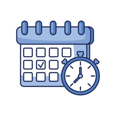 Monokrom biçiminde Takvim Simgesi