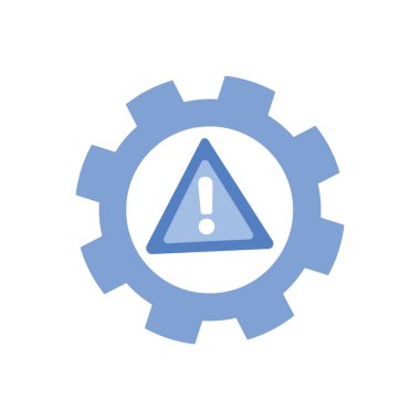 Tek renk biçiminde Risk Yönetimi Simgesi