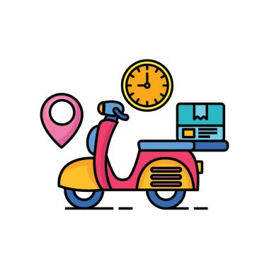 Düz stil Bisiklet Simgesi Taşı