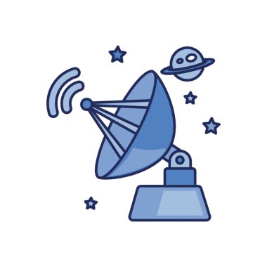 Tek renkli Radar Simgesi