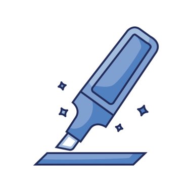 Monokrom biçiminde İşaretleyici Simgesi