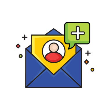 Düz stil ile bir Arkadaş Simgesine atıfta bulun