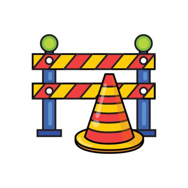 İnşaat Simgesi altında düz stil