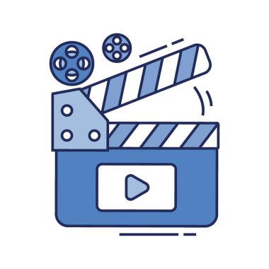 Monokrom biçiminde Film Simgesi