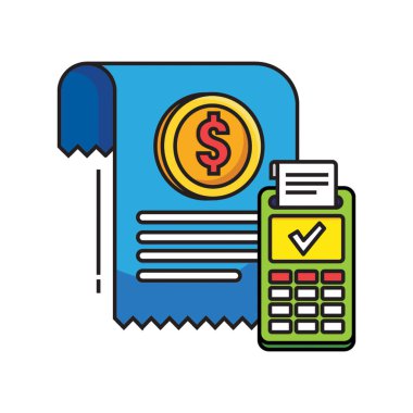 Fatura Simgesi düz stil