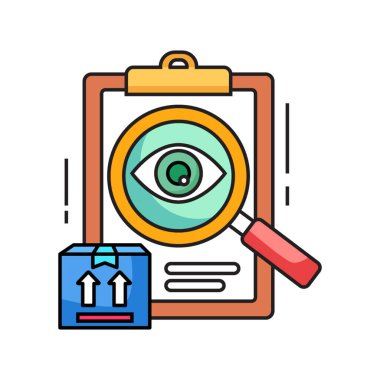 Düz Biçimli Teftiş Simgesi