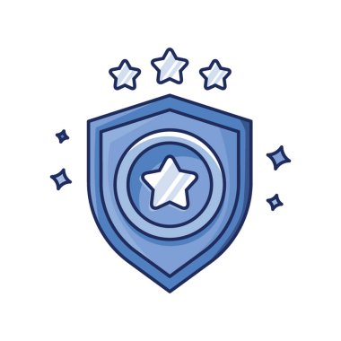 Tek Renk Biçimli Savunma Simgesi