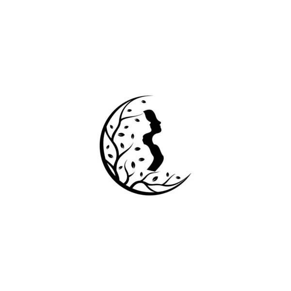 Γυναικείο Λογότυπο Μόδας Vector Αφηρημένο Λογότυπο Σετ Για Σαλόνι Ομορφιάς — Διανυσματικό Αρχείο