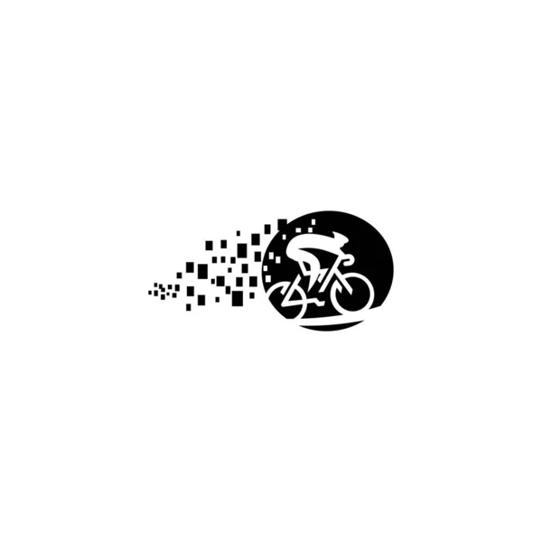 Векторные Велосипедные Ярлыки Велогонка — стоковый вектор