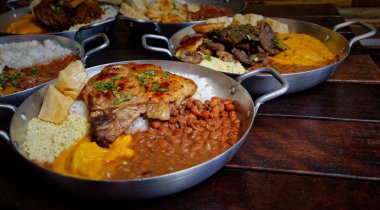 Brezilya yemekleri, geleneksel Brezilya yemekleri.