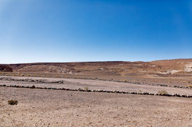 Yerbas Buenas Arkeolojik Alanı - Şili. Mağara Resimleri, Atacama Çölü. San Pedro de Atacama.