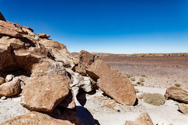 Yerbas Buenas Situl Arheologic Chile Picturi Peșteră Deșertul Atacama San — Fotografie, imagine de stoc