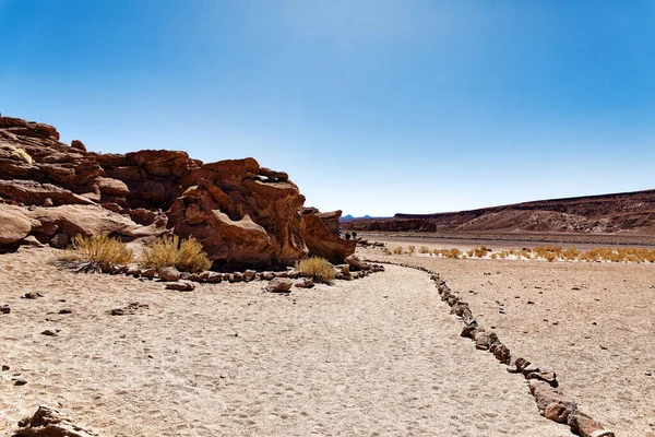 Yerbas Buenas Arkeologiska Plats Chile Grottmålningar Atacamaöknen San Pedro Atacama — Stockfoto