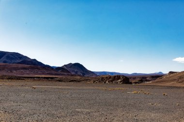 Yerbas Buenas Arkeolojik Alanı - Şili. Mağara Resimleri, Atacama Çölü. San Pedro de Atacama.