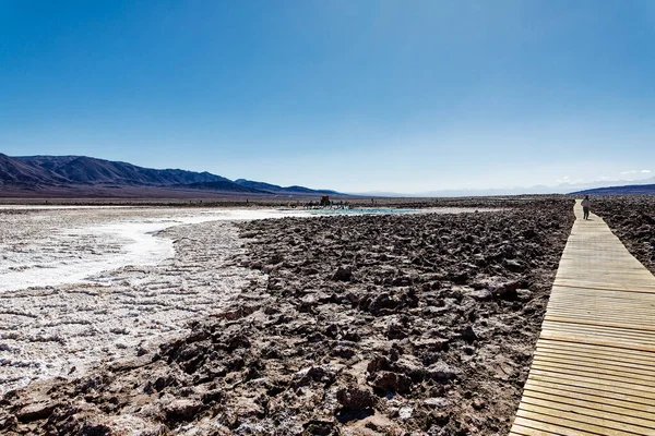 Landschaft Der Versteckten Baltinache Lagunen Atacama Wüste Chile San Pedro — Stockfoto