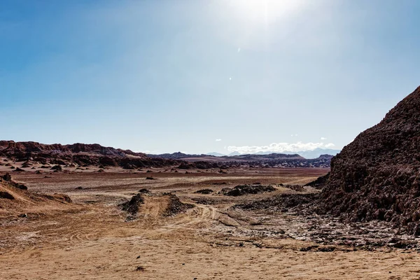 Landschaften Der Atacama Wüste San Pedro Atacama Loa Region Antofagasta lizenzfreie Stockfotos