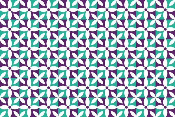 Abstrakte Hintergrund Muster Geometrische Blume Hintergrund — Stockvektor