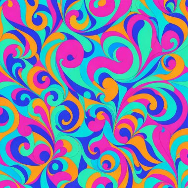 Gökyüzü Bulutu Soyut Grafik Resimleri