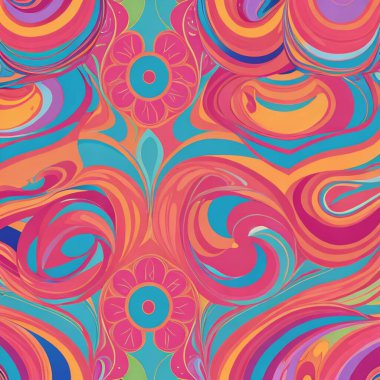 Gökyüzü Bulutu Soyut Grafik Resimleri