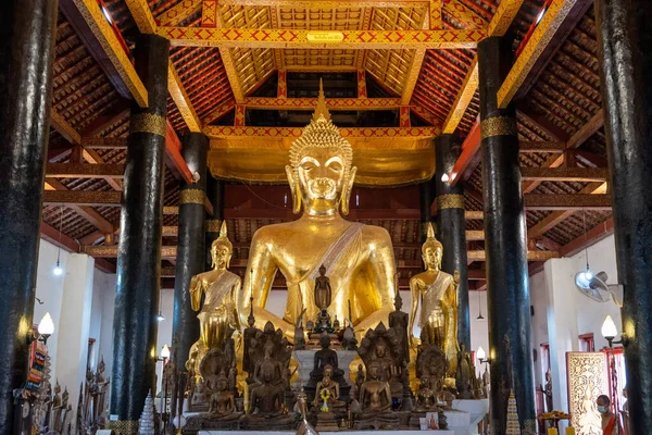 Luang Prabang Laos Feb 2023 Wat Visoun Wat Wisunarat Uno — Foto de Stock
