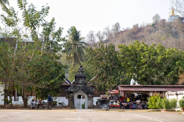 Luang Prabang Laos Feb 2023 Wat Visoun Wat Wisunarat Ist — Stockfoto