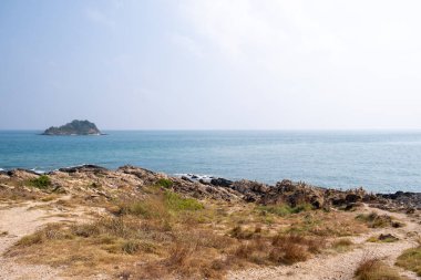 Ao Pakarang, ayrıca Ao Karang plajı olarak da bilinir Koh Samed 'in güney ucunda, Rayong THAILAND