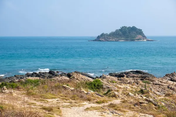 Pakarang También Conocida Como Playa Karang Encuentra Extremo Sur Koh —  Fotos de Stock