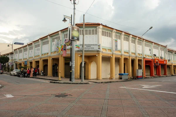 Georgetown Penang Malaisie Novembre 2012 Architecture Coloniale Vintage Bâtiment Dans — Photo