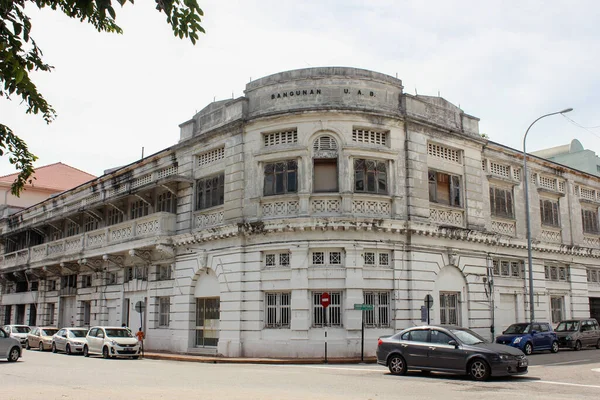 Georgetown Penang Malasia Noviembre 2012 Arquitectura Colonial Vintage Edificio Una —  Fotos de Stock