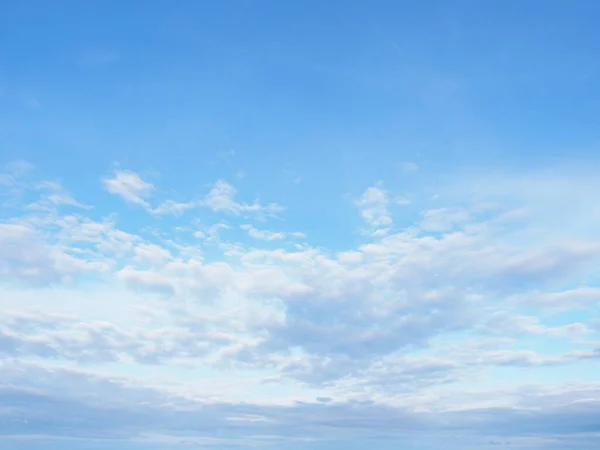 Blauer Himmel Und Wolken Für Natürlichen Hintergrund — Stockfoto