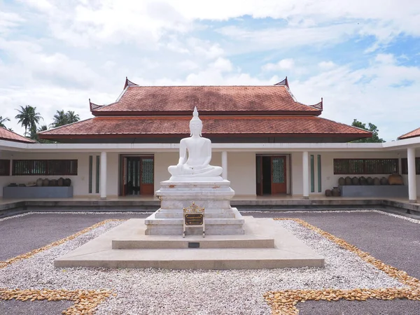 Chumphon Thajsko Května 2022 Muzeum Wat Phře Borommathat Sawi Provincii — Stock fotografie