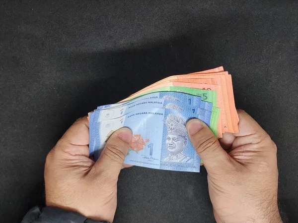 말라위 발행되는 지폐를 사람의 — 스톡 사진