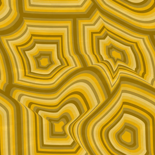 훈장을 노란과 색깔에 추상적인 줄무늬를 이음새가 디자인 — 스톡 사진