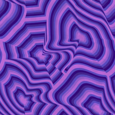 Mor renklerde rastgele çizgilerin soyut ve pürüzsüz deseni