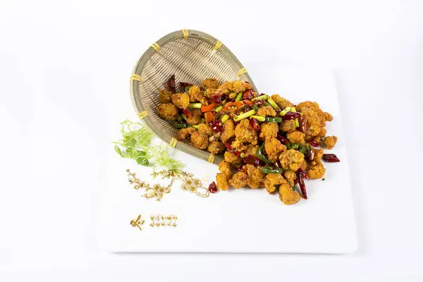 Kızarmış tavuk bir fotoğraf