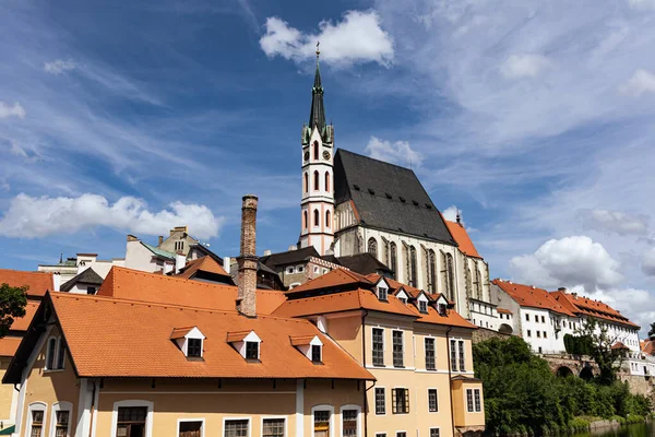 Cesky Krumlov Tschechische Republik Berühmte Stadt — Stockfoto