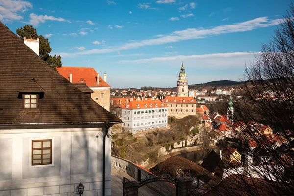 Cesky Krumlov Republik Ceko Eropa Kota Unesco — Stok Foto